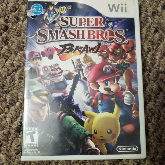 Nintendo Other - Nintendo Wii Super Smash Bros Brawl